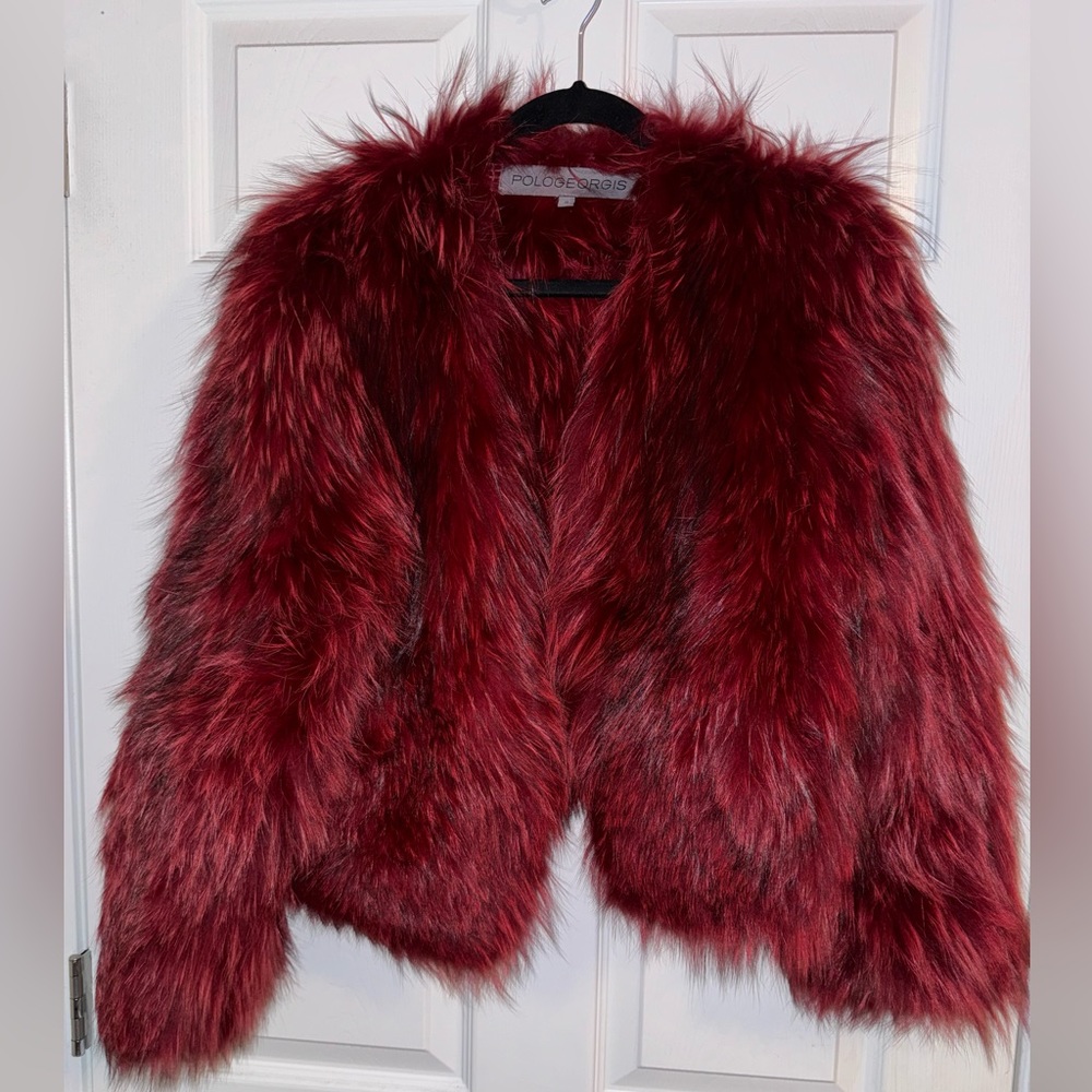 Red Fur Jacket